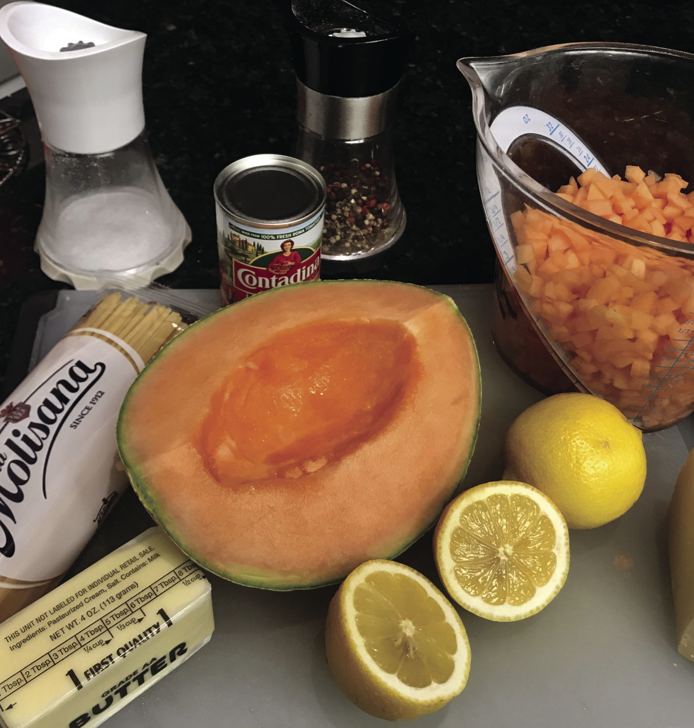 Foodie Canteloupe ingredients